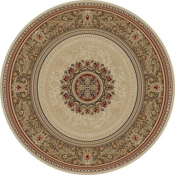 Concord Global Trading Concord Global 65229 7 ft. 10 in. Ankara Chateau - Round; Ivory 65229